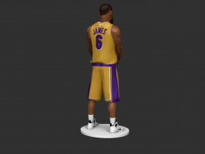 Lebron James 3D 프린트 모델