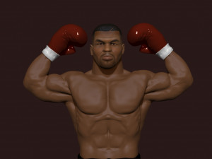 Mike Tyson 3D Print Model