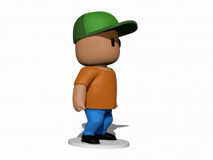 Mr Stumble 3D 프린트 모델