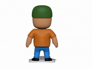 Mr Stumble 3D 프린트 모델