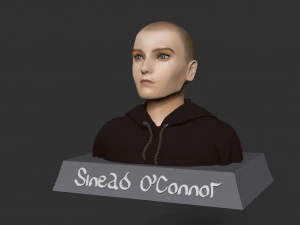 Sinead OConnor 3D Print Model