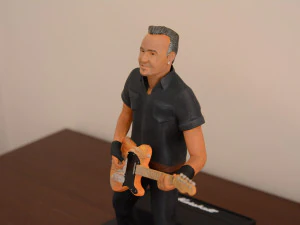 Bruce Springsteen 3D Print Model