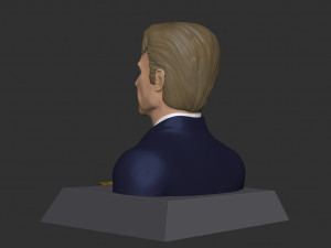 Davie Bowie Modello di stampa 3D