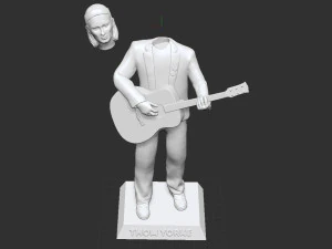 Thom Yorke 3D Print Model