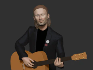 Thom Yorke 3D Print Model