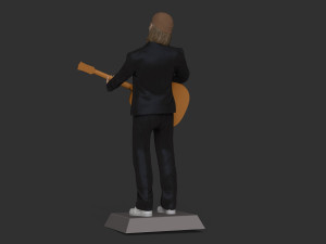 Thom Yorke 3D Принт Модель