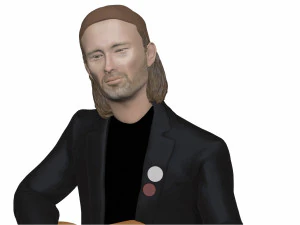 Thom Yorke 3D Print Model
