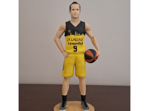 Marcelinho Huertas 3D 프린트 모델