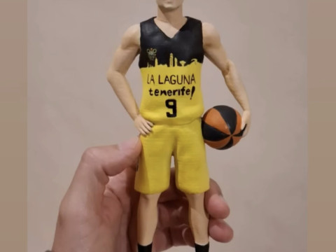 Marcelinho Huertas 3D Print Model