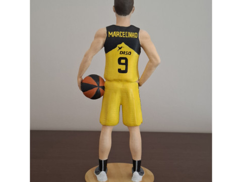 Marcelinho Huertas 3D Print Model