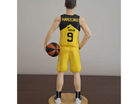 Marcelinho Huertas 3D Print Model