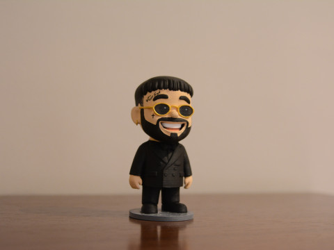 Anuel 3D Принт Модель