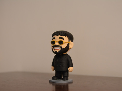 Anuel 3D Принт Модель