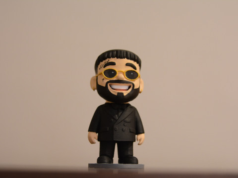 Anuel 3D Принт Модель