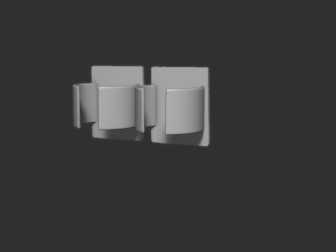 U2 Rings 3Dプリントモデル