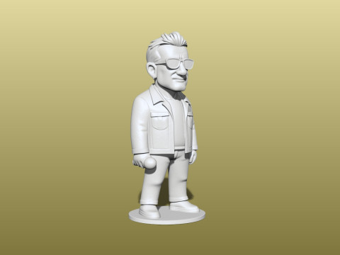 Bono Model Cetak 3D