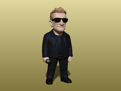 Bono Model Cetak 3D