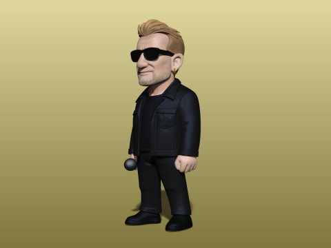 Bono Model Cetak 3D