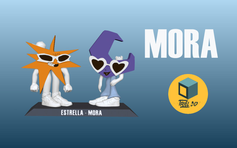 Мора 3D Принт Модель .c4d .max .obj .3ds .fbx .stl .blend 