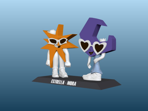 Мора 3D Принт Модель