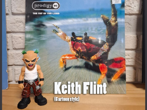 Keith Flint Modèles 3D en vedette