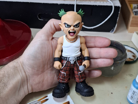 Keith Flint Modelo de Impressão 3D