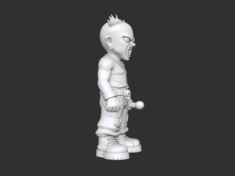Keith Flint Modelo de Impressão 3D