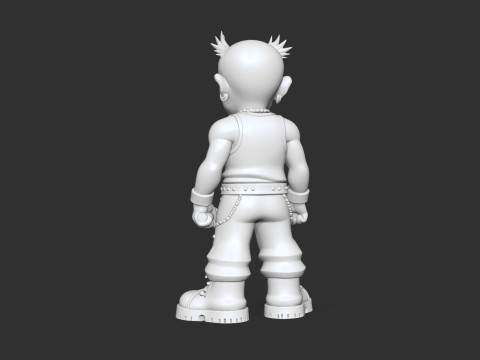 Keith Flint Modelo de Impressão 3D