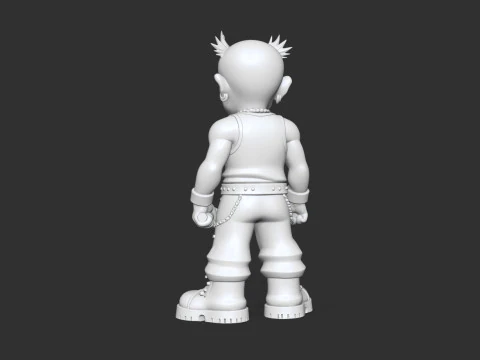 Keith Flint 3D Baskı Modeli