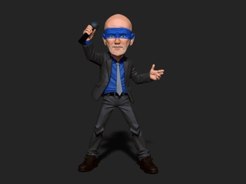 Michael Stipe 3D Print Model
