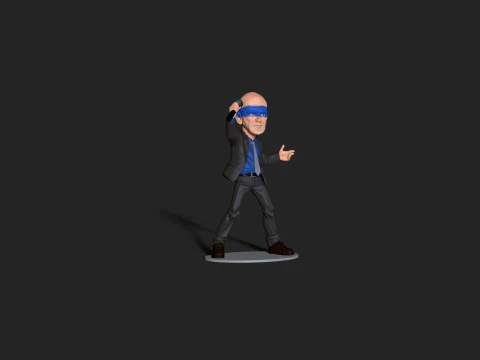 Michael Stipe 3D Print Model