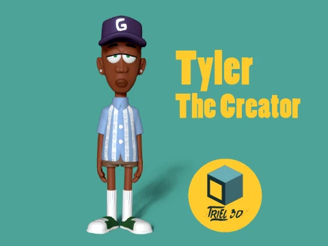 타일러 더 크리에이터 3D 프린트 모델