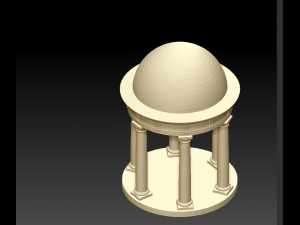 ancient temple 3D Model