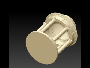 ancient temple 3D Model
