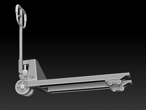 pallet truck 3D 模型
