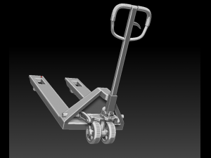 pallet truck 3D 模型