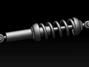 amortizador Modelo 3D
