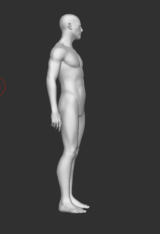 body man 3D Model .c4d .max .obj .3ds .fbx .stl .blend 
