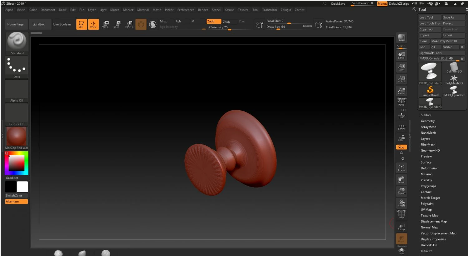 cup blank 3D Model .c4d .max .obj .3ds .fbx .stl .blend 