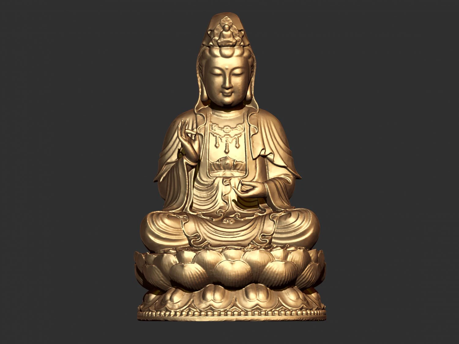 gautam buddha 01 model cetak 3d Model Cetak 3D .c4d .max .obj .3ds .fbx .stl .blend 