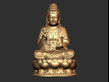 Gautam Buddha 01 3D print model 3D-Modell