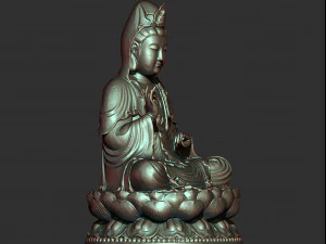 gautam buddha 01 model cetak 3d Model Cetak 3D