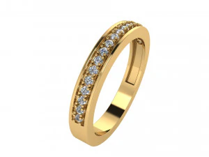 반지 001 3D 프린트 모델