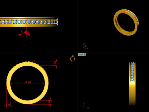ring 001 3D Print Model