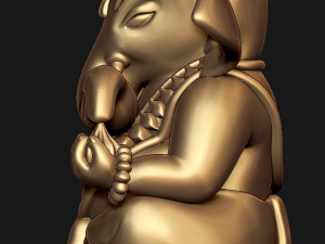 ganesh ji model ready for 3d print 3d print model 3D Print Model