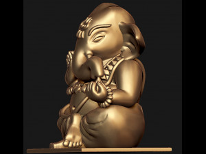 ganesh ji model ready for 3d print 3d print model 3D Print Model
