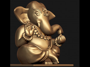 ganesh ji model ready for 3d print 3d print model 3D Print Model