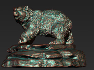 0126 bear model 3d print model 3D Print Model