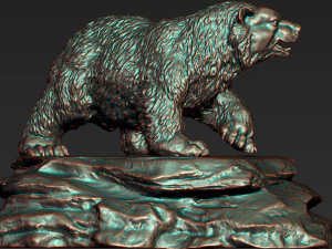 0126 bear model 3d print model 3D Print Model