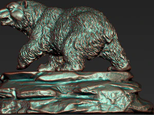 0126 bear model 3d print model 3D Print Model